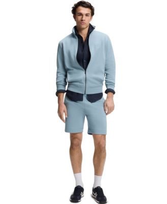 Men's Cotton-Jersey Logo Badge Jacket