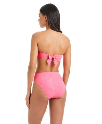 Women's Tie-Back Bandeau Bikini Top