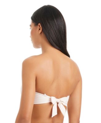 Women's Tie-Back Bandeau Bikini Top