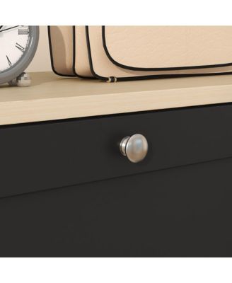 Modern Shoe Cabinet with 3 Flip Drawers for 18 Pairs