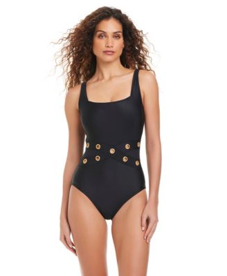 Women's Adjustable Straps One Piece Swimsuit