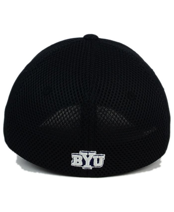 Casquette Zephyr NCAA Brigham Young Cougars – Courbée, Taille Small, Bleu Marine/Gris