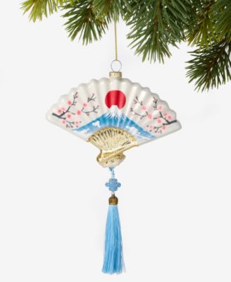 World Traveler Glass Japan Scenery Ornament