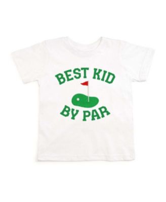 Little Boys Best Kid By Par Patch Short Sleeve T-Shirt