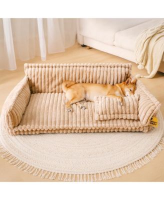Washable Fluffy Dog Sofa Bed
