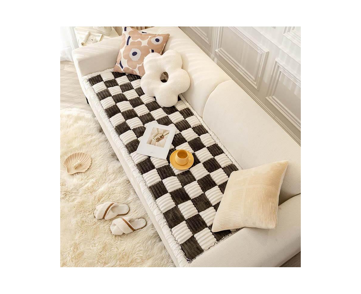 FunnyFuzzy Garden Chic Cotton Sofa Seat Pad