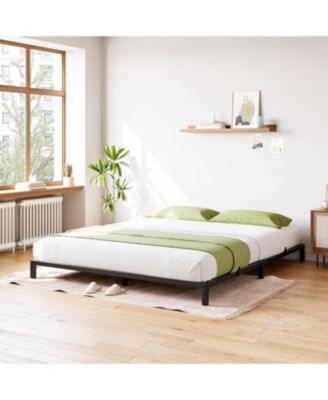 Metal Platform Bed Frame – Full Size, Heavy Duty, Noise-Free, Strong Support, Underbed Storage, Easy Assembly, Size