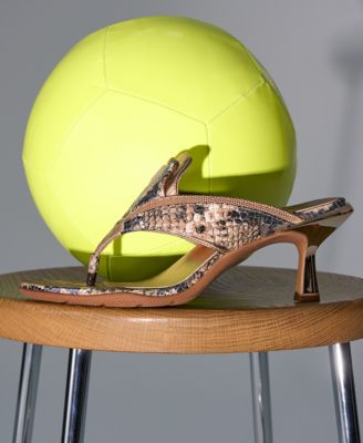 x June Ambrose Women's Ravyn Slip-On Thong Sandals