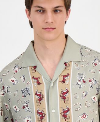 Men's Espino Short-Sleeve Printed Shirt