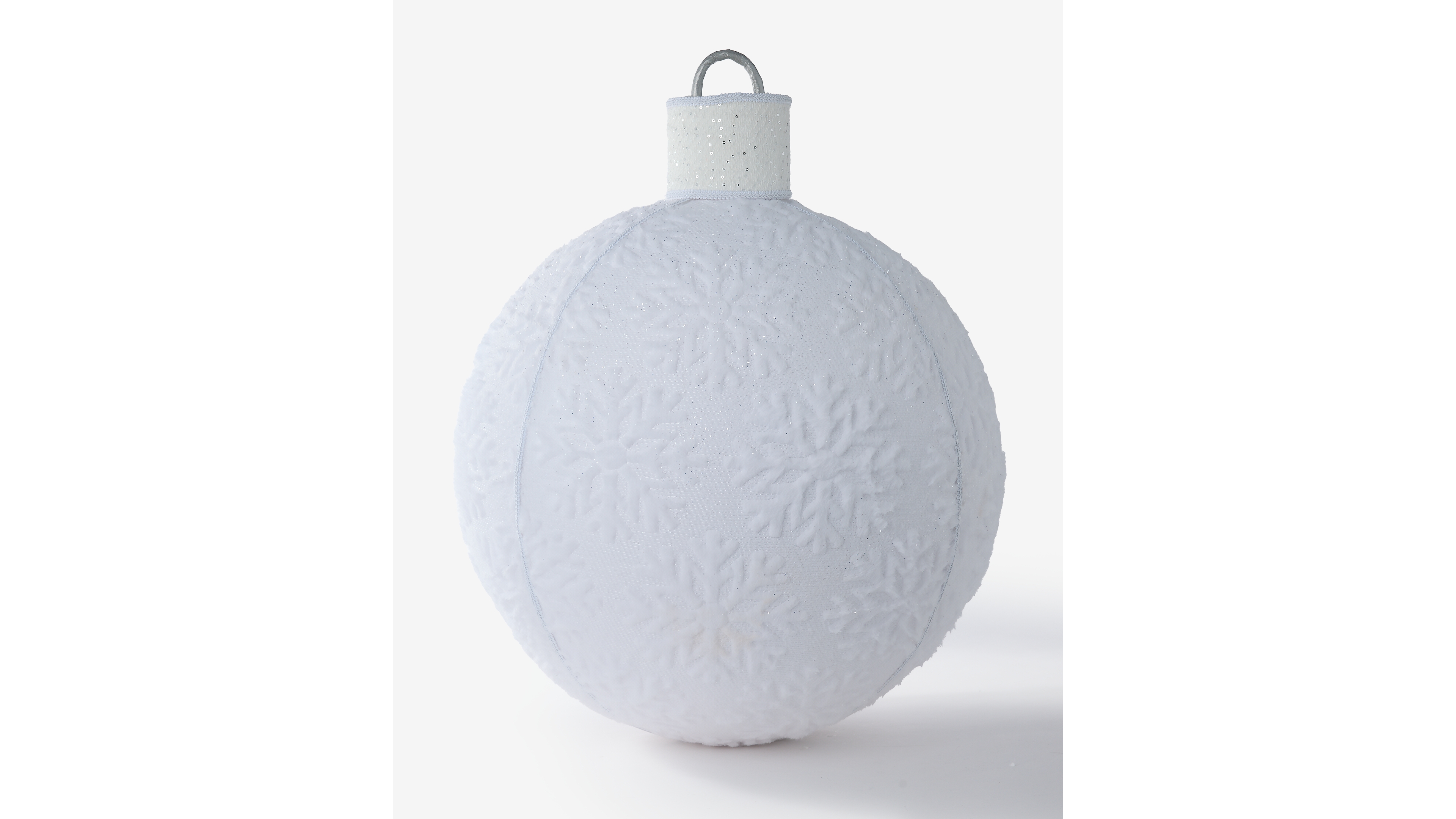 Holiday Lane Opulence 28'' White Bubble Table Decor, Macy's Exclusive