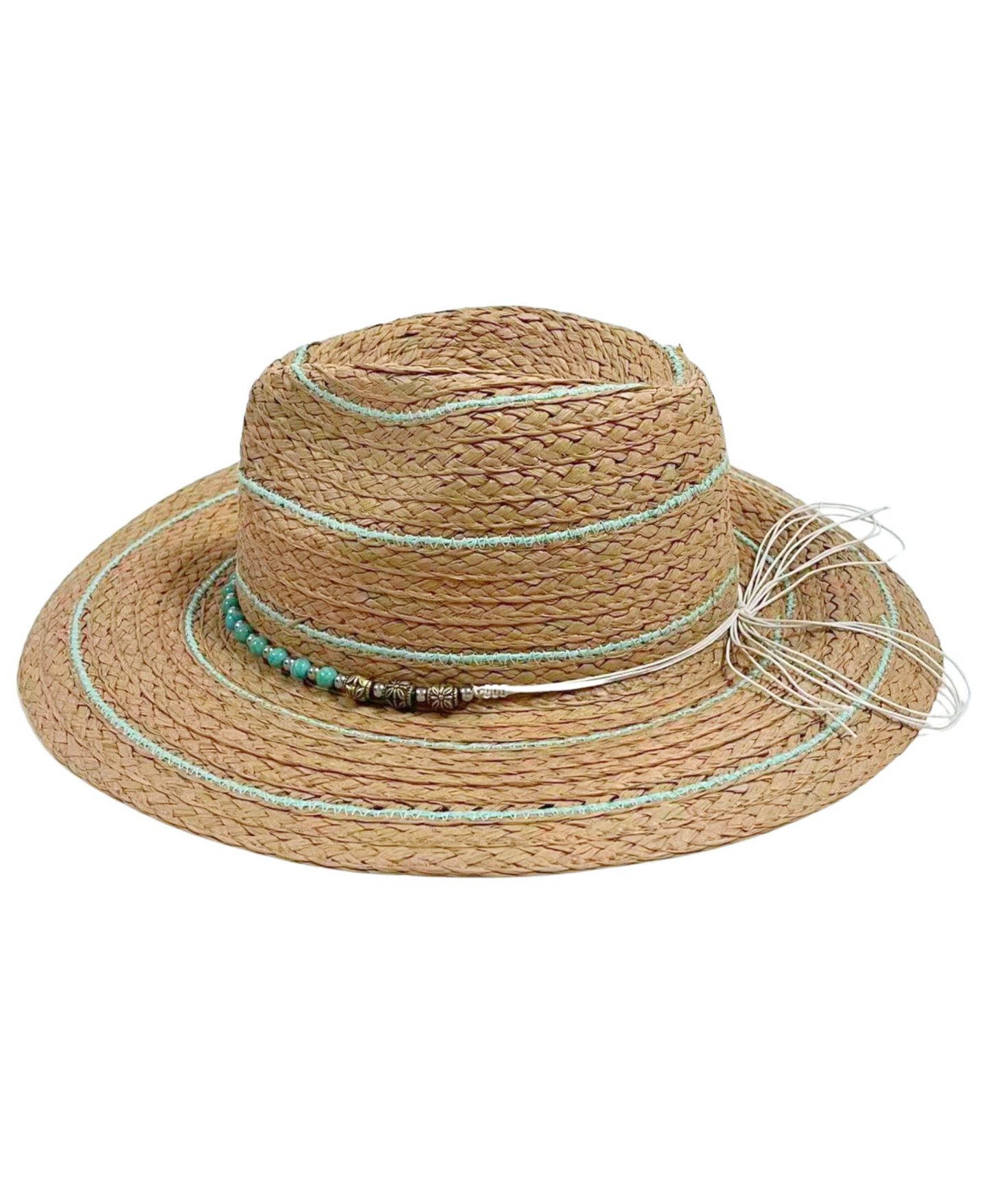 Женский головной убор Marcus Adler Straw Panama Hat, цвет: Натуральный — фото 1