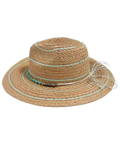 Женский головной убор Marcus Adler Straw Panama Hat, цвет: Натуральный