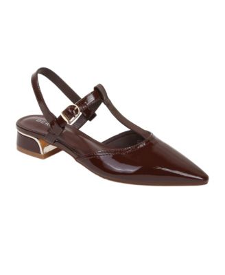 Women's Cristian T-Strap Slingbacks