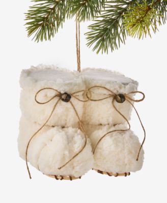 Cozy Cabin Snow Boots Ornament