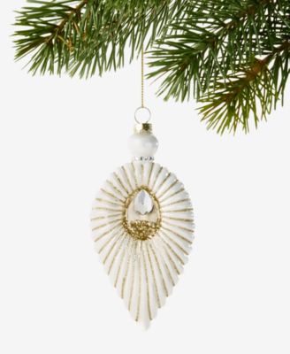 Blessed Embellished Shell Ornament