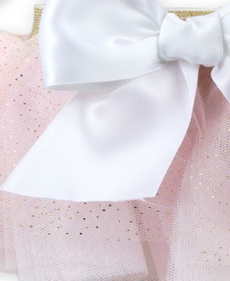 Baby Girls' Short-Sleeve Bodysuit and Skirt, 4-Piece Set