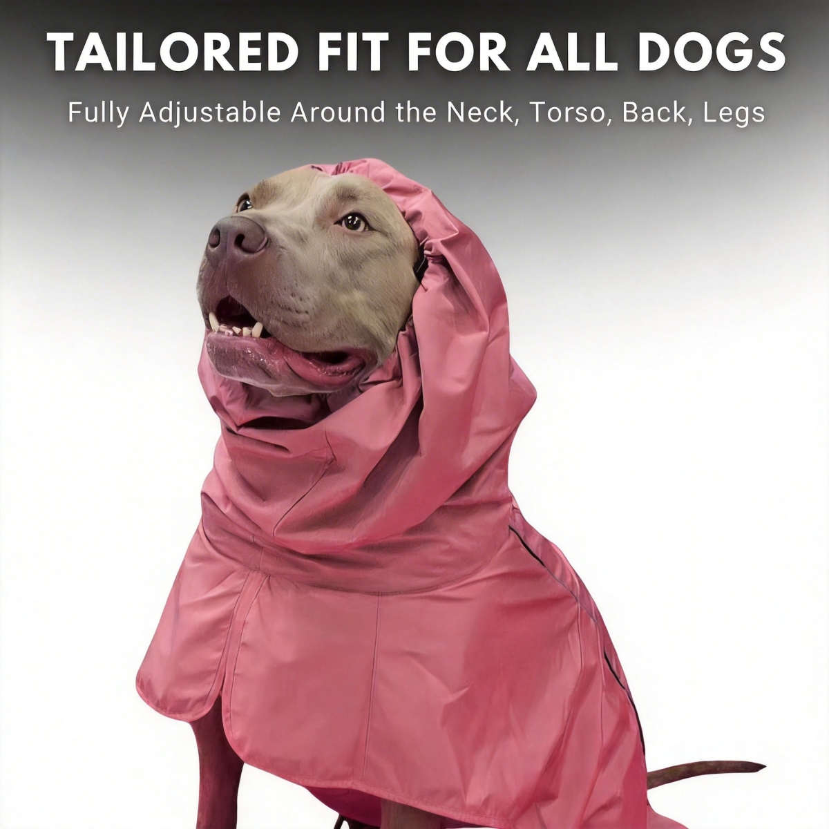 Aronkl Dog Raincoat - Waterproof, Windproof, Reflective, Breathable