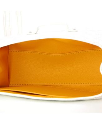 Mini Saigon Top Handle Bag Coated Canvas with Leather