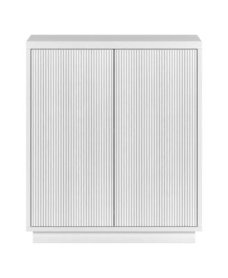 Alston 28" Wide Rectangular Fluted Accent Cabinet