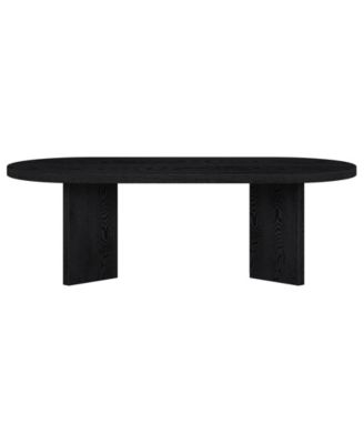 Alma 48" Wide Oval Coffee Table