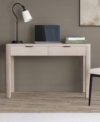 Lonsdale 48'' Wide Rectangular Fluted Desk