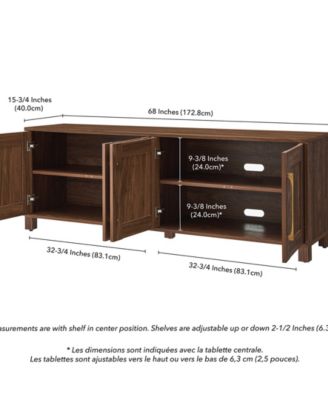 Chabot Rectangular TV Stand for TV's Up to 75"