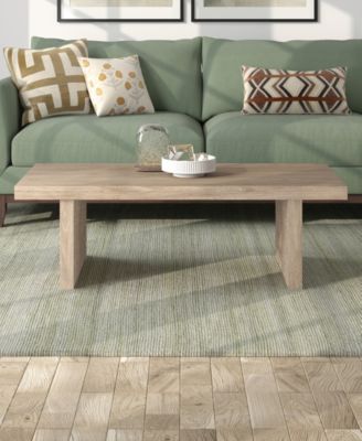 Soren 48" Wide Rectangular Fluted Coffee Table