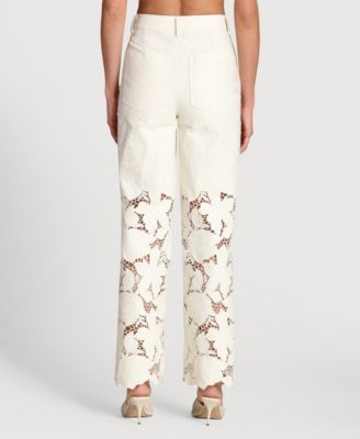 PANT EMBROIDERED CUTOUT