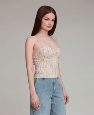 Women's Sweetheart Neck Mini Top