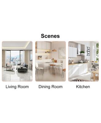 4 Modern Minimalist Dining Chairs