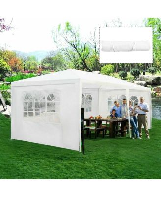 Outdoor 10'x20' Canopy Tent Heavy Duty Wedding Party Sidewalls Window Carry Bag