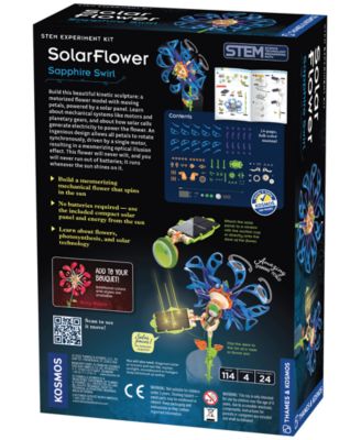 SolarFlower Sapphire Swirl Toy