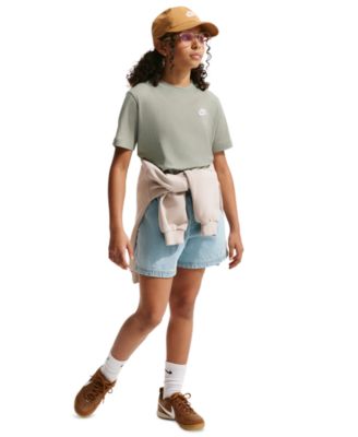  Kids' Sportswear Embroidered Logo Graphic T-Shirt