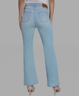 Petite Mid-Rise Studded Jeans