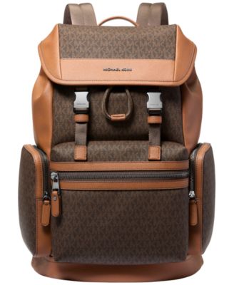 Men's Triple Pocket Adjustable Straps Backpack