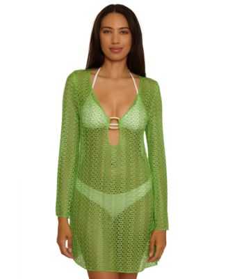 Women's Crocheted Cover-Up Dress