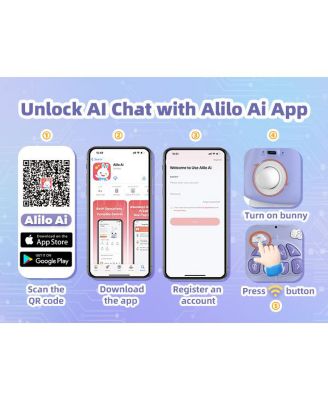 Smart AI Bunny – Interactive Storytelling Toy with Music and Nightlight