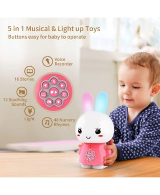 Honey Bunny Kids Audio Player – Musical Story Toy with Nightlight & Soothing Sounds