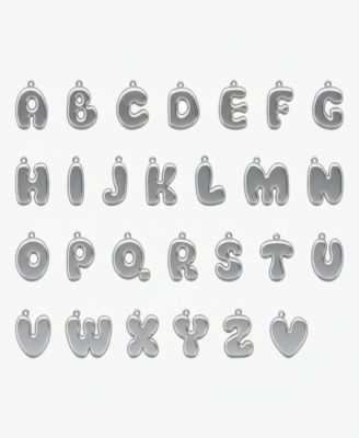 Bubble Up Initial Necklace