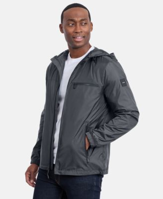 Men's Logo Hooded Windbreaker