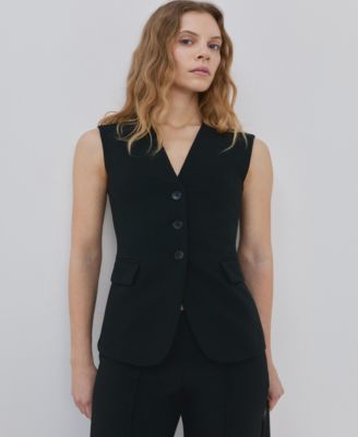 Women's Fitted Suit Waistcoat