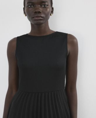 Women's Pleated Long Dress