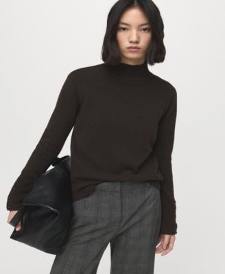 Women's Wide Leg Check Suit Trousers