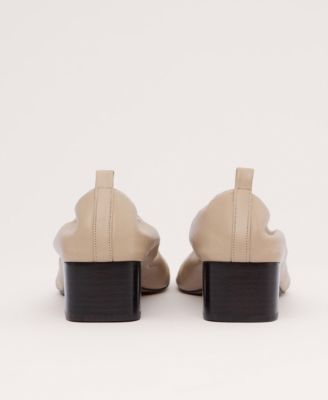 Women's Block Heel Ballerina Shoes