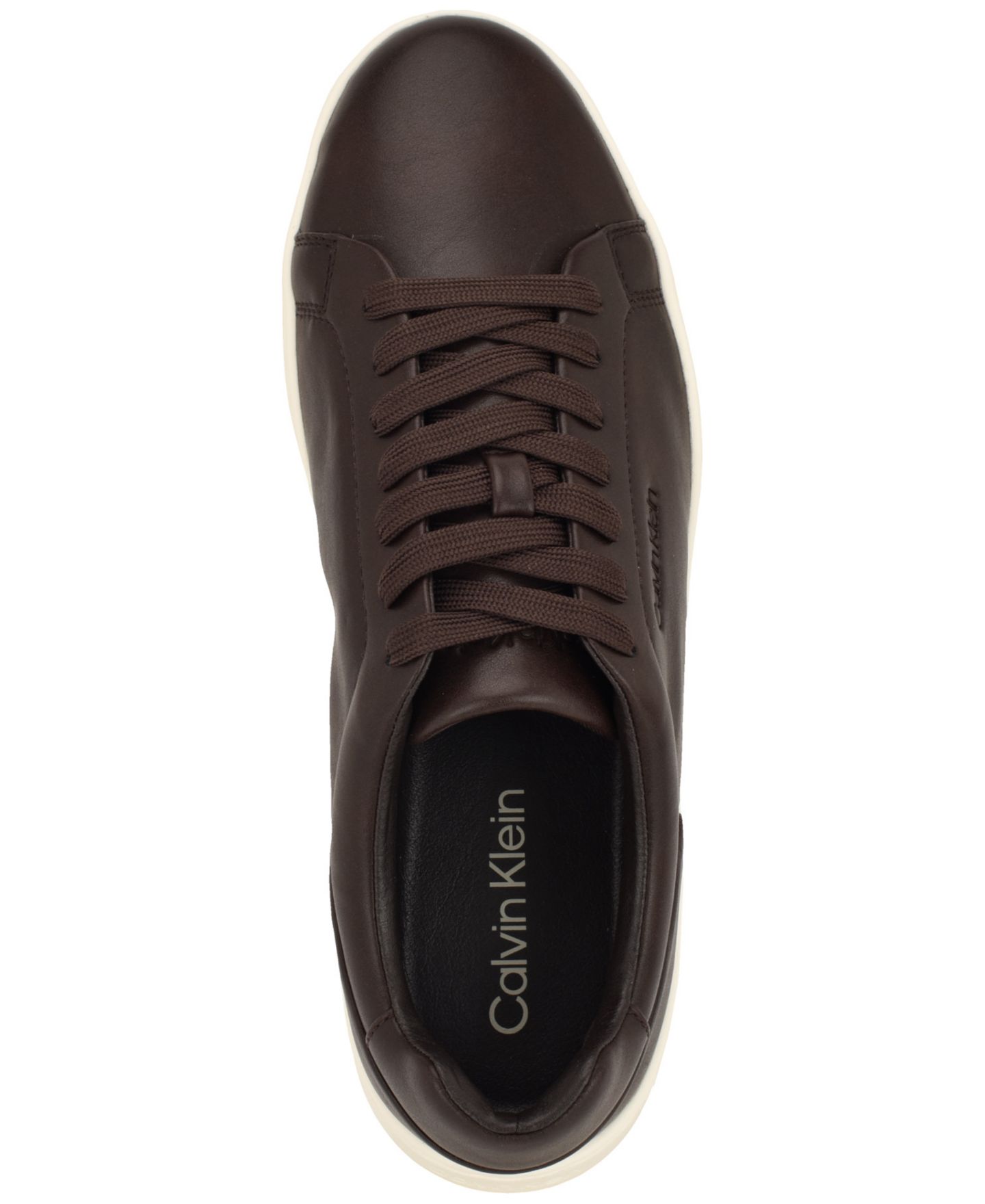 Мужские кроссовки Calvin Klein Falconi Casual Lace-Up, цвет: Тёмный коричневый — фото 3
