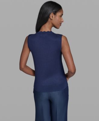 Women's Crew Neck Knit Top