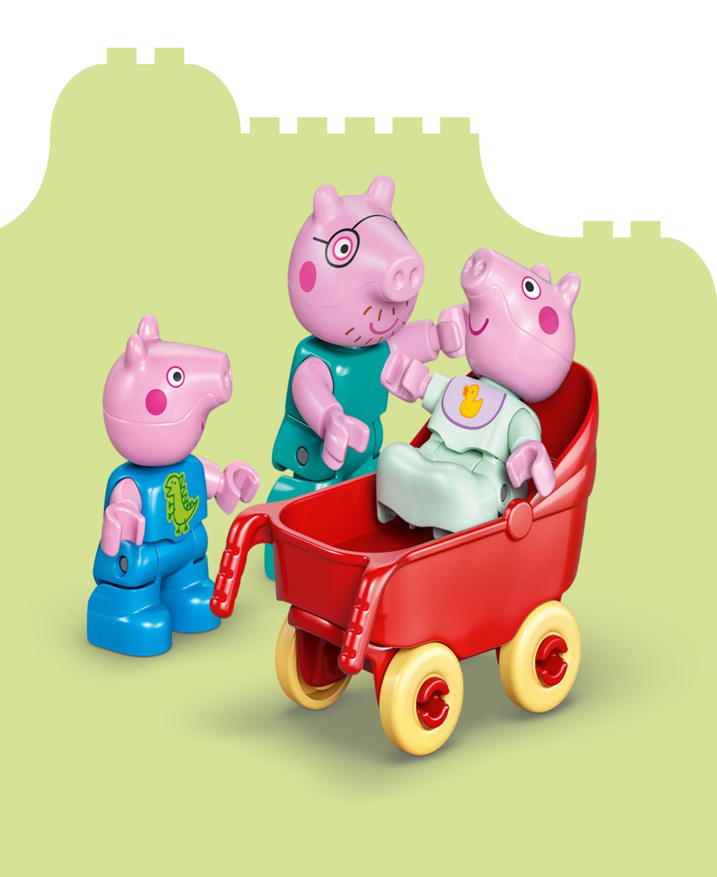Детский конструктор LEGO® Duplo Peppa Pig Family House Building Set, 10467 — фото 5