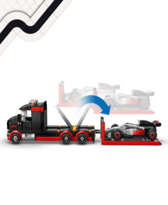 City Formula 1 Truck and Audi F1 Race Car Building Set, 60493