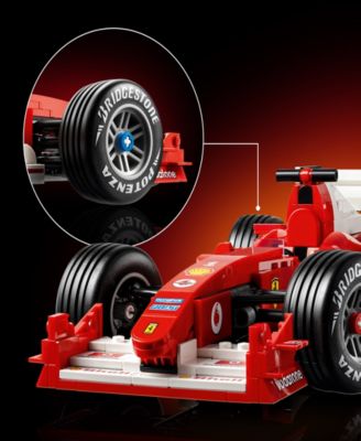 Icons Ferrari F2004 Michael Schumacher F1 Car Model Building Set, 11375