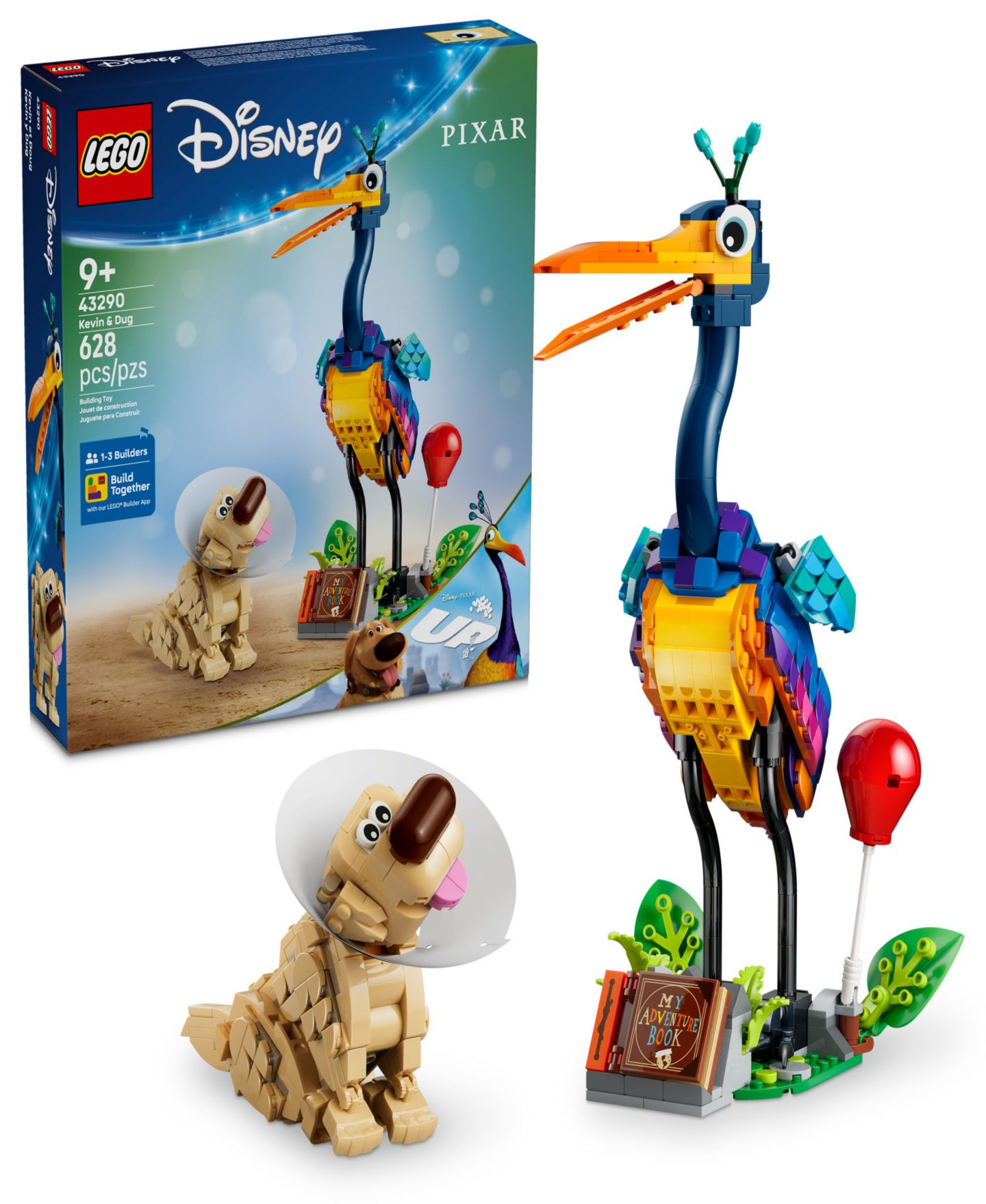 Детские конструкторы LEGO® Disney and Pixar Kevin Dug Toy 43290, 628 Pieces — фото 1